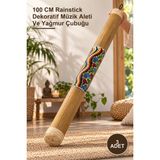 Yenilig 3 Adet Bambu Yağmur Sesi – 100 cm Rainstick Dekoratif Müzik Aleti ve Yağmur Çubuğu