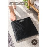 Yenilig 3 Adet Dijital Cam Banyo Tartısı – 180 kg Kapasite, 50 G Hassasiyet, LCD Ekran, Temperli Cam Baskül, Ev ve Banyo Kullanımı, Baskül Tartı Scale