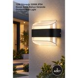 Yenilig 3 Adet Gozo Dış Mekan LED Aplik CT-7044 – 12W Günışığı 3200K IP54 Duvar Aplik Bahçe Veranda Outdoor Wall Light