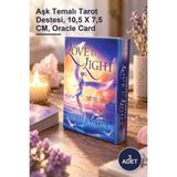 Yenilig 3 Adet Love Light Aşk Işığı Tarot Kartı – Aşk Temalı Tarot Destesi, 10,5 x 7,5 Cm, Oracle Card