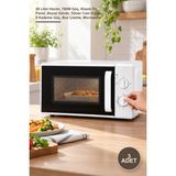 Yenilig 3 Adet Mikrodalga Fırın – 20 Litre Hacim, 700W Güç, Klasik Ön Panel, Beyaz Gövde, Döner Cam Hazne, 5 Kademe Güç, Buz Çözme, Microwave