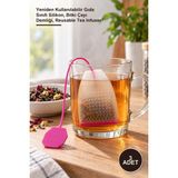 Yenilig 3 Adet Silikon Çay Demleme Poşeti – Yeniden Kullanılabilir Gıda Sınıfı Silikon, Bitki Çayı Demliği, Reusable Tea Infuser