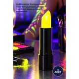 Yenilig 3 Adet Uv Neon Sarı Ruj – Uv/blacklight Parlayan Neon Glow Makyaj Boyası, Dudak Yüz Vücut Makeup Paint