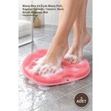 Yenilig 3 Adet Vantuzlu Banyo Sırt Fırçası – Masaj Matı ve Ayak Masaj Pedi, Kaymaz Vantuzlu Tasarım, Back Brush Massage Mat