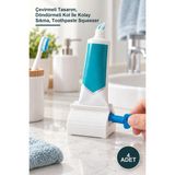 Yenilig 4 Adet Diş Macunu Sıkma Aleti – Çevirmeli Tasarım, Döndürmeli Kol Ile Kolay Sıkma, Toothpaste Squeezer
