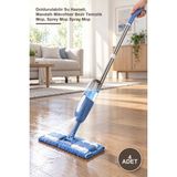 Yenilig 4 Adet Spreyli Mop – Doldurulabilir Su Hazneli, Mandallı Mikrofiber Bezli Temizlik Mop, Sprey Mop Spray Mop