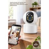 Yenilig 4 Adet Wi-Fi Ev Güvenlik Kamerası – Uygulama Destekli, Çift Taraflı Ses, Gece Görüş, Hareket Algılama, 360 Derece Panoramik Hd, Ip Camera Wıfı Home Camera