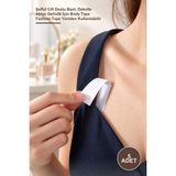 Yenilig 5 Adet Çift Taraflı Vücut Kıyafet Sabitleme Bandı – Şeffaf Cilt Dostu Bant, Dekolte Abiye Gelinlik Için Body Tape Fashion Tape Yeniden Kullanılabilir