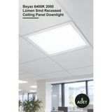 Yenilig 5 Adet CT-5286B LED Panel Sıva Altı 25W 30X30 – Beyaz 6400K 2000 Lümen Smd Recessed Ceiling Panel Downlight