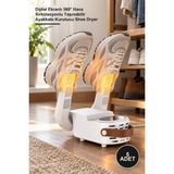 Yenilig 5 Adet Dijital Ayakkabı Kurutma ve Isıtma Makinesi – Dijital Ekranlı 360° Hava Sirkülasyonlu Taşınabilir Ayakkabı Kurutucu Shoe Dryer
