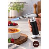 Yenilig 5 Adet Doldurulabilir Pürmüz Çakmak – 1300°C Alev, Otomatik Ateşleme, Rüzgarda Sönmez, Butan Gazlı Torch Blowtorch, Mutfak ve Hobi Kullanımı