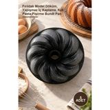 Yenilig 5 Adet Göbekli Kek Kalıbı – Fırıldak Model Döküm, Yapışmaz Iç Kaplama, Kek Pasta Pişirme Bundt Pan