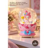 Yenilig 5 Adet Kar Küresi – Işıklı Müzikli Otomatik Püskürtmeli Büyük Boy Cam Dekoratif Biblo, Snow Globe, Music Box