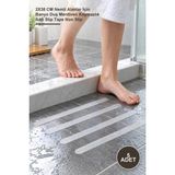 Yenilig 5 Adet Kaydırmaz Bant Seti – 2X38 cm Nemli Alanlar Için Banyo Duş Merdiven Kaymazlık Anti Slip Tape Non Slip - 2 x 38 cm