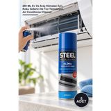 Yenilig 5 Adet Klima Temizleyici Sprey – 200 ml Ev ve Araç Klimaları Için, Koku Giderici ve Toz Temizleyici, Air Conditioner Cleaner