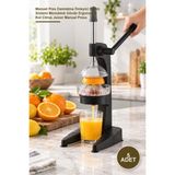 Yenilig 5 Adet Kollu Narenciye Sıkacağı – Manuel Pres Damlatma Önleyici Sızıntı Sistemi Monoblok Gövde Ergonomik Kol Citrus Juicer Manual Press