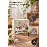 Yenilig 5 Adet White Musk Aromalı Konik Tütsü – Ortam Kokulandırıcı, Meditasyon ve Rahatlama Için Aroma Incense Cone