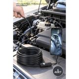 Yenilig 5 Adet Yılan Kamera – 5 Metre Yarı Sert Kablo, IP67 Su Geçirmez Endoskop, Ayarlanabilir LED Işık ve 3 Uç Aparat (Ayna Kanca Mıknatıs) Inspection Camera