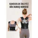 Yenilig Kamburluk Önleyici Dik Duruş Korsesi – Ayarlanabilir Ortopedik Sırt ve Omuz Destek Bandı