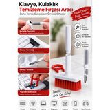 Yenilig Klavye ve Kulaklık Temizleme Fırçası Seti – Çok Amaçlı Elektronik Cihaz Temizleme Aparatı