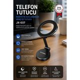 Yenilig Telefon Tutucu Manyetik Katlanabilir Masaüstü Stand 1080° Dönebilen Magsafe Uyumlu Telefon Standı JX037 Siyah
