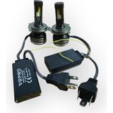 Yenilzd H4 LED Zenon App Kontrolü Bluetooth Ile Telefondan 2700K-6500K Renk Değiştiren Araba Farı 2WAT-80WAT App Uygulama Üzerinden Istenilen Ayar Yapılır Şimşek Etkili