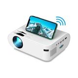 Yenilzd P62 Full Hd Destekli Wifi & Ios & Android Cep Tel Yansıtma Mini Projeksiyon Cihazı - Beyaz