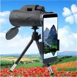 Yenilzd Yenlzd Telefon Kamera 80X Dürbün Zoom Tek Göz Monoküler Hd El Dürbünü Teleskop - 18S-Siyah