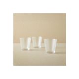 Yenimiyeni Glass İçten Desenli Su Bardağı 3 Lü Set