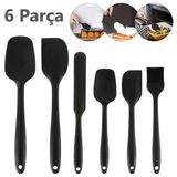 Yenimiyeni Isıya Dayanıklı Yanmaz Silikon Spatula Seti 6 Lı