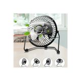 Yenimiyeni Masaüstü Metal Mini Fan Vantilatör USB Girişli