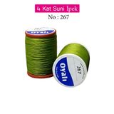 YenisiniAl Oyalı 4 Kat Suni İpek İplik İğne Oyası Boncuk İpi Tığ Oyası No:267