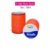 YenisiniAl Oyalı 4 Kat Suni İpek İplik İğne Oyası Boncuk İpi Tığ Oyası No:7003