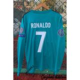 yenteks Real Madrid Ronaldo 2018 Deplasman Turkuaz Uzun Kol Yetişkin Forması