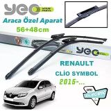 Yeo Renault Clio Symbol Ile Uyumlu Silecek Takımı 2015-...