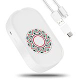 YEPLING Fare Jiggler, Bilgisayar Dizüstü Bilgisayar Uyanışı için Tespit Edilemeyen Mouse Mover Shaker Simülatörü, PC Aktif Tutar, Yazılım Yok, USB C - USB Adaptörü ile Sürücüsüz