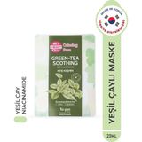 Ye:pre Green Tea Soothing Ampoule Mask Yeşil Çay Özlü Sebum Dengeleyici Nemlendirici Kore 23 ml Yüz Maskesi