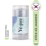 Ye:pre Kaolin Purifying Mud Stick Mask Siyah Nokta Temizleyici Sebum Dengeleyici Kore 40 gr Kil Maskesi
