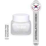 Ye:pre Vitamin Tree Brightening Cream Niacinamide Kore 50 ml Aydınlatıcı Cilt Tonu Eşitleyici Nemlendirici