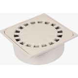 Yer Sifonu / Çamur Sifonu 25X25CM 100'LÜK Alttan Çıkışlı Lavabo Sifonu