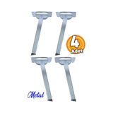 Yer Sofra Ayağı Metal Katlanır Yer Sofrası Sini Altı 20 Cm 4 Adet