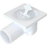 Yer Süzgeci 10X10 - 32 mm Yandan Çıkışlı