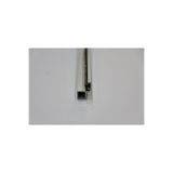 Yerli Alüminyum Cam Balkon Küçük H Ve Fitili 8mm (150-199CM-1 ADET) Istenilen Ölçüye Göre Kesilir