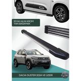 Yerli Dacıa Duster 2024 ve Üzeri Alüminyum Araç Yan Basamak