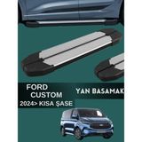 Yerli Ford Custom 2024 Model ve Üzeri Uyumlu Kısa Şase Araç Yan Basamak