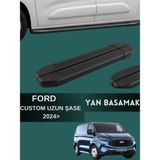 Yerli Ford Custom 2024 Model ve Üzeri Uzun Şase Uyumlu Araç Yan Basamak
