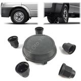 Yerli Ford Transit Jant Göbeği ve Bijon Somun Kapağı 2001-2014 - Siyah