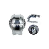 Yerli IRON MAN START STOP KORUYUCU KAPAK GÜMÜŞ METAL KROM