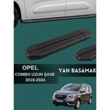 Yerli Opel Combo 2019-2024 Uzun Şase Uyumlu Araç Yan Basamak