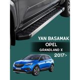 Yerli Opel Grandand x 2017 Model ve Üzeri Araç Uyumlu Yan Basamak